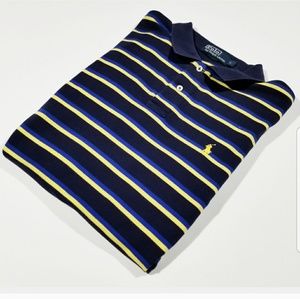 🚫 SOLD 🚫 Ralph Lauren Polo Striped Blue Shirt